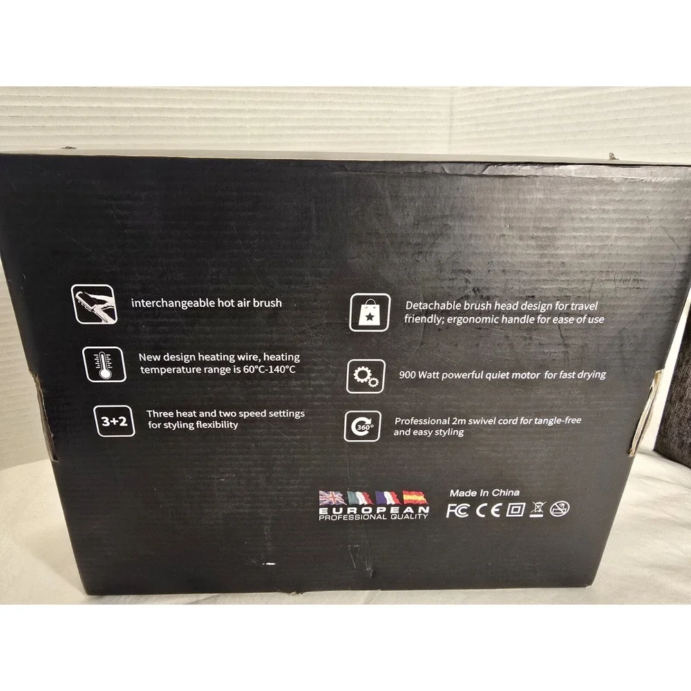 Nexpure 5-in-1 Multifunctional Interchangeable Hot Air Brush Dryer SM-5258 NIB‎